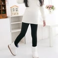 thumbnail image 5 of 2-12T Kids Girls Printed Stretch Winter Warm Fleeced Leggings Long Pants, 5 of 8