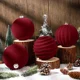 thumbnail image 5 of Navidad C9 Bolas De Navidad De Terciopelo De 4/6 Pulgadas,, 5 of 6