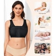 thumbnail image 4 of Corrector postoperatorio Shaper Bra BRABIC para mujer, color negro, 4 of 5