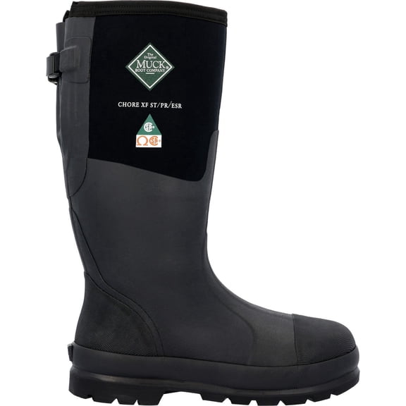 Muck Men's Chore Extended Fit ST, Black