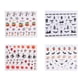 thumbnail image 2 of 4 Pcs Sticker Sheets Kids Ghost Nail Stickers Nail Decals Self Adhesive Nail Stickers Halloween 3d Nail Art Stickers Halloween, 2 of 2