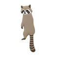 thumbnail image 1 of GUOOL Wall Mount Keys Hook Refrigerator Sticker Fridge Decorative Decor Hook Cafe Bar Coffee raccoon, 1 of 9