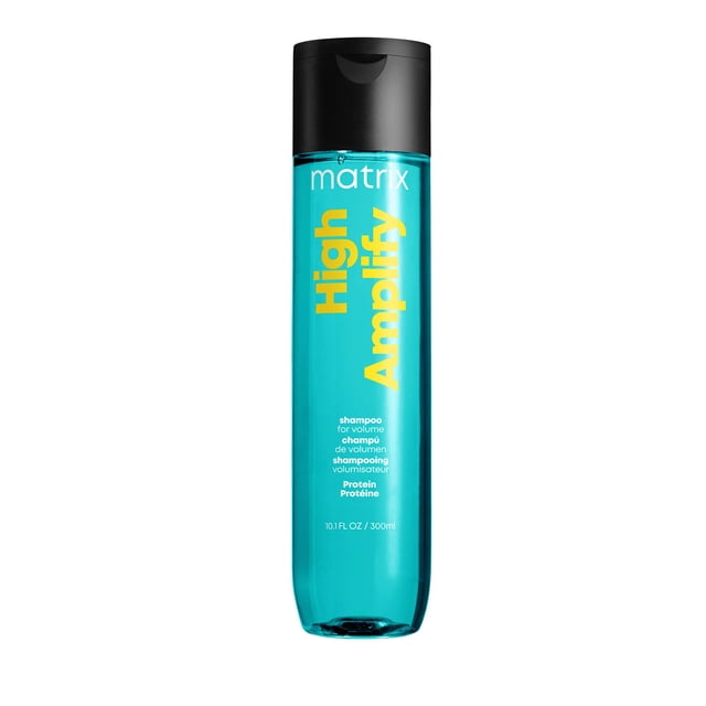 MATRIX Total Results - Champú voluminizador de alta amplificación, elevación instantánea y volumen duradero, sin silicona, para cabello fino, 10.1 onzas l&a