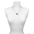 thumbnail image 4 of Delight Jewelry Silver-tone Red Enamel Vampire Lips - Class of 2025 Year to Remember Locket Charm Necklace, 19+2" Extender, 4 of 5