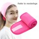thumbnail image 2 of Diadema , envoltura de maquilje para el sudor elástico suave con , para el de piel, , baño, yoga, Rosa Sunnimix diademas faciales, 2 of 7