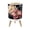 Color 3, variant on Small Trash Can with Lid Colorful Cloud Kids Clouds Sunset Sky Pastel Hues Light 1.8 Gallon Dog Proof Trash Can Round Garbage Can Waste Bin Wastebasket for Bathroom Bedroom Living Room
