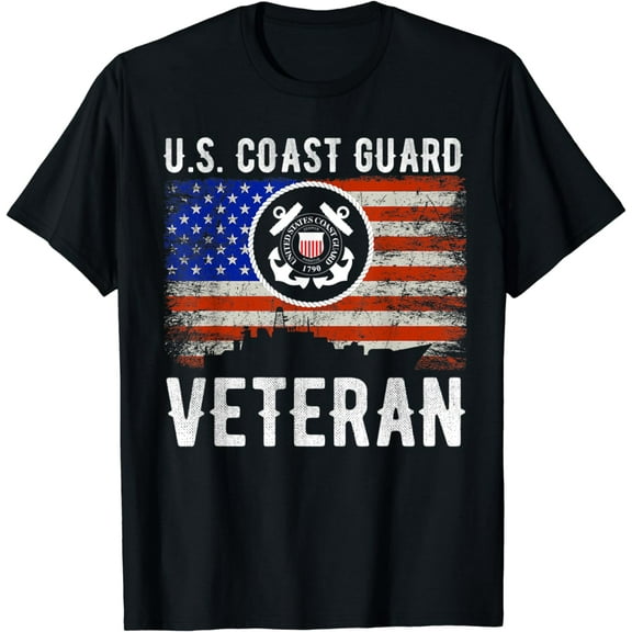 U.S. Coast Guard Veteran Forces Coast Guard T-Shirt