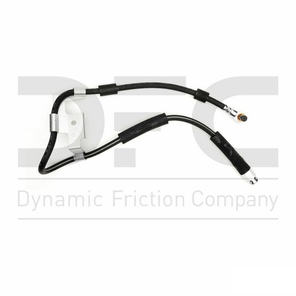 Front Left Dynamic Friction Company Brake Line Hose 350-40156 For 1995-1999 Dodge Ram 2500, 1995-1999 Dodge Ram 3500