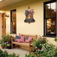 thumbnail image 6 of Usa 250Th Anniversary Wooden Liberty Bell Sign: Patriotic Door Hanger, 250 Years American Anniversary Wooden Signs, 1776-2026 Door Sign, 4Th Of July Home Decor Gift For Us Citizen Family Navy, 6 of 7