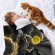 thumbnail image 2 of Black Adam anti-pilling, suave, ligera, esponjosa y acogedora de lujo para hogar y cocina – Perfecta para niños y adultos,80X100cm, 2 of 6