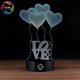 thumbnail image 5 of 2026 3D Optical Illusion Night Light - 7 LED Color Changing Lamp - Cool Soft Light Safe for Kids - Creates Great Dreams, 5 of 5