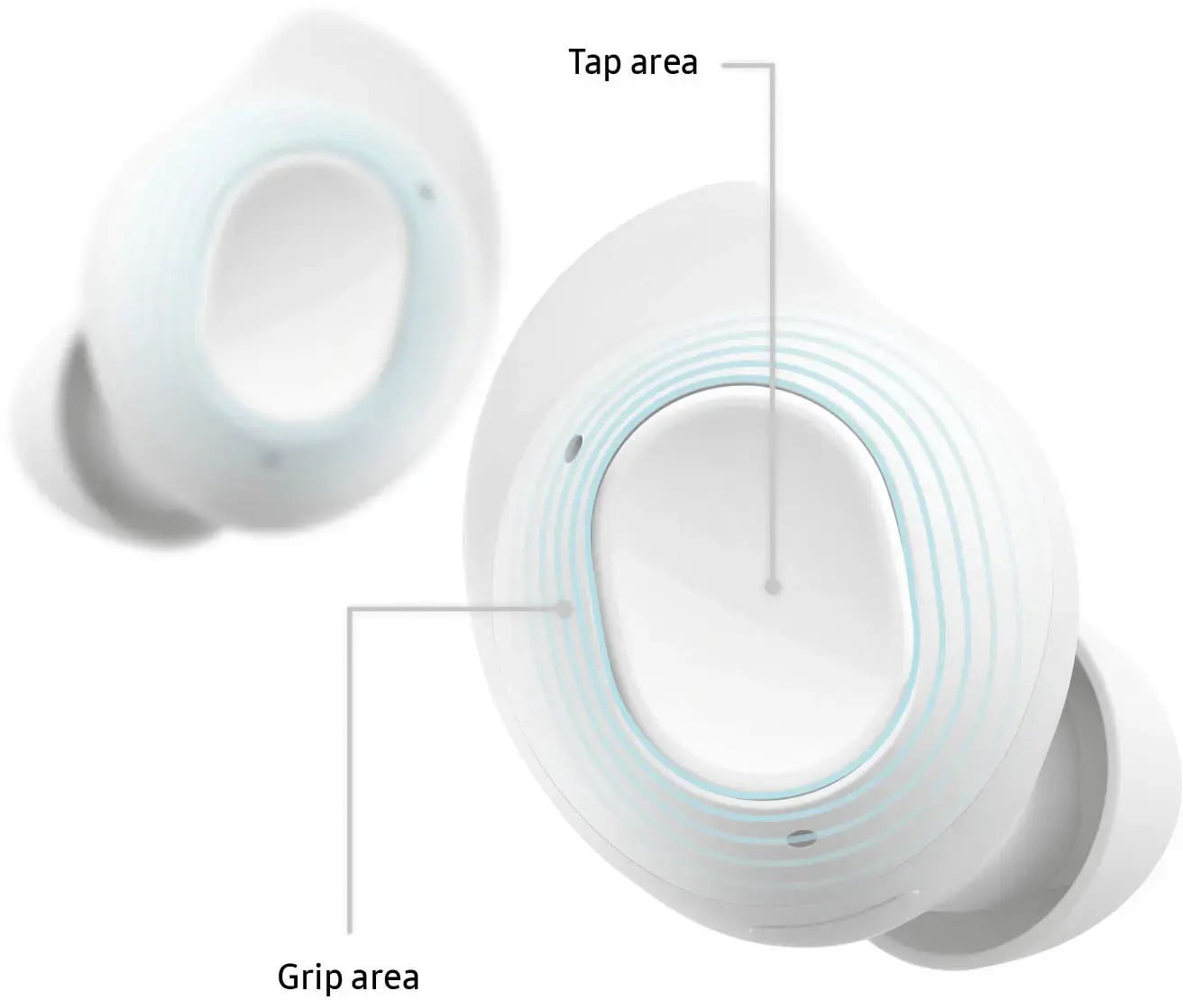 Samsung Galaxy Buds FE SM-R400NZWAXAR Earset, White