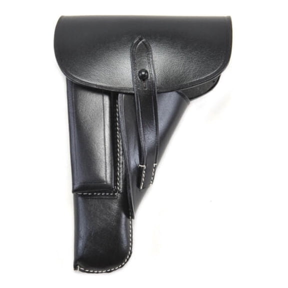 World War Supply Gun Holster Browning Hi-Power Left-Handed Black Leather