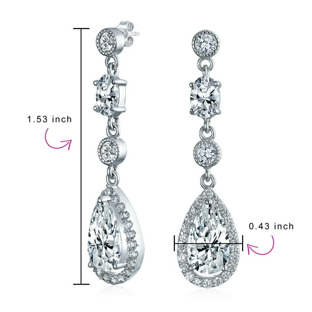 Prom earrings best sale dangle