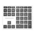 thumbnail image 1 of Teclado numérico inalámbrico con teclado Compatible con Bluetooth 24G con retroiluminación LED para MacBook, 1 of 5