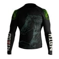 thumbnail image 2 of Raven Fightwear Men's Four Horsemen Death BJJ MMA Rash Guard X-Large, 2 of 5