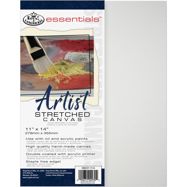Royal Langnickel essentials(TM) Toile Extensible Premium-11"X14 Pouces CNV1114