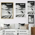 thumbnail image 4 of Designart "Monochrome Minimalist Country Charm Of The Barn I" Barns Floater Framed Canvas Art Print, 4 of 5