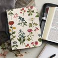 thumbnail image 6 of HELLHERO Vintage Floral Bible Bag with Durable Zipper, PU Leather Protective Bible Case for Church and Daily Bible Study, 6 of 12