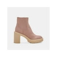 thumbnail image 3 of DOLCE VITA Womens Beige 1" Platform Goring Lug Sole Caster Round Toe Block Heel Booties 7.5, 3 of 3