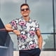 thumbnail image 4 of Fotbe Baby Cow Camiseta Polo de Golf para Hombre con Estampado – Camisa Deportiva Transpirable con Cuello Abotonado-Large, 4 of 6