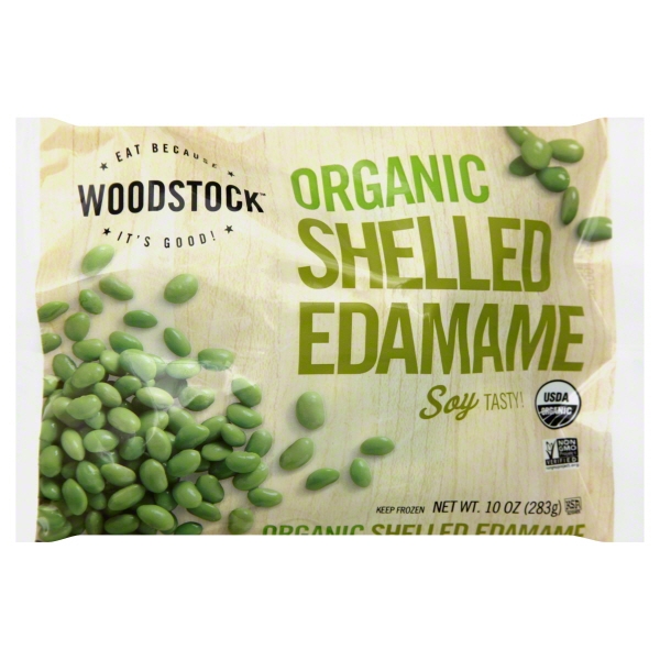 Woodstock Farms Organic Shelled Edamame, 10 Ounce 12 per case.