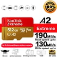 thumbnail image 3 of Micro SD Card Extreme V30 A2 C10 4K Video Memory Pocket 3 DJI Mini 3 OSMO Action GoPro Camera, MicroSD Cards, 3 of 5