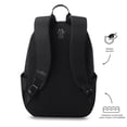 thumbnail image 4 of TOTTO Mochila Mediana Porta Laptop 14 con Bolsillo Secreto | Escuela - Oficina - Viaje | 15 L TRIK M negro M, 4 of 6