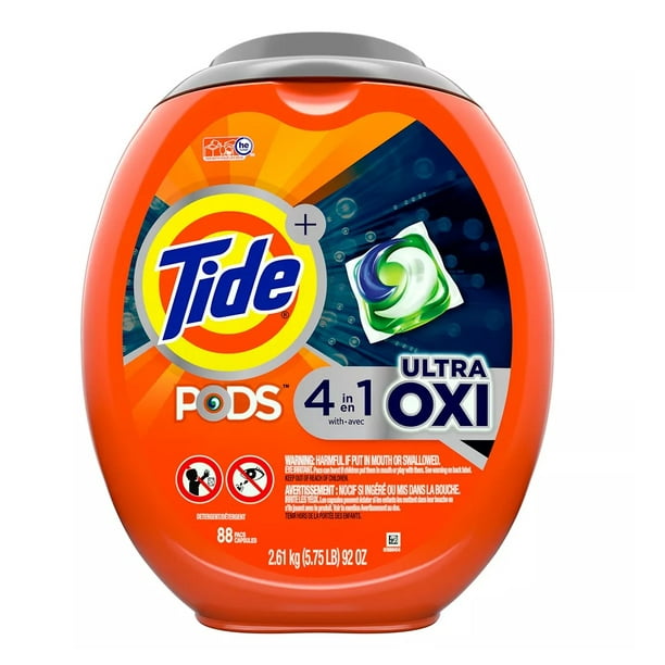 Tide Pods Ultra Oxi Liquid Laundry Detergent Pacs, 88 ct. Walmart.ca
