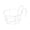 White, variant on Hanging Railing Planter 1 Pack, Flower Pot Holder Plant Iron Rack Fence Metal Potted Stand for Balcony, Round Plant Basket Shelf Container Box for Indoor and Outdoor Use, Garden Pot Holder, 9.45"