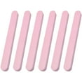 thumbnail image 1 of BEADCEST 6pcs Manicure Tools With Sponge Nail Buffers And Files Pink, 1 of 8