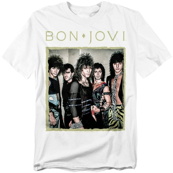 Bon Jovi T-Shirt Framed Unisex Graphic Tee For Men & Women