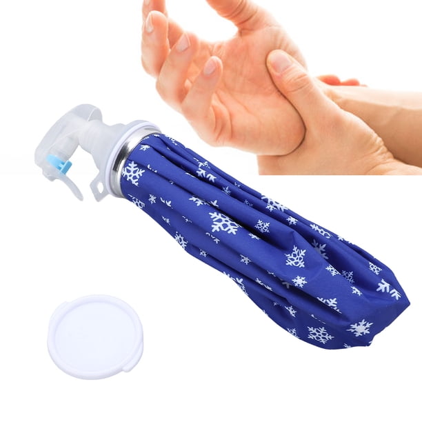 Bolsa De Hielo Con Boquilla De Pulverización, Reutilizable, A Prueba De Fugas, Tapa De Boca Ancha, Bolsa De Paquete Frío Para Deportes Después Del Entrenamiento