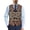 Geometric, variant on Uourmeti Woven Fabric Men's Blazer Suit Vest for Wedding Formal, Adjustable Back Strap Slim Fit Casual Waistcoat Vest, Cucumber