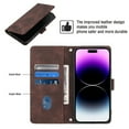 thumbnail image 2 of Case for BLU View Speed 5G Skin Friendly PU Leather Wallet Case with Card Holder Kickstand Crossbody Lanyard Magnetic Closure Drop Protection Anti-scratch Phone Cover, 2 of 6