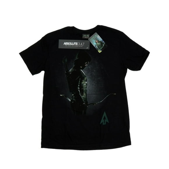 Green Arrow Mens Hooded Focus Cotton T-Shirt