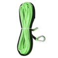 thumbnail image 2 of jiaping Synthetic Winch Rope 1/4 inch x 49 Feet Heavy Duty 7700lbs Tow Rope Winch Cable Green, 2 of 9