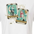 thumbnail image 3 of The Nightmare Before Christmas - Star Crossed Lover - Juniors Cropped Cotton Blend T-Shirt, 3 of 5