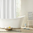 thumbnail image 2 of Clorox Waterproof Fabric Shower Curtain, White, 72" x 72", 2 of 2