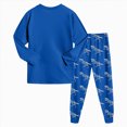 thumbnail image 4 of HCNTES Toddler Boys Shirts Set Dinosaur Print Casual Long Sleeved Round Neck 3D Dinosaur Printed Shirt Long Pants Set Boys Outfits Set 2T 3T 4T 5T 6T 7T 8T, 4 of 7