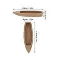thumbnail image 2 of SKISUNO Miniature Canoe Boat Model Home Decoration 1Pcs, 2 of 5