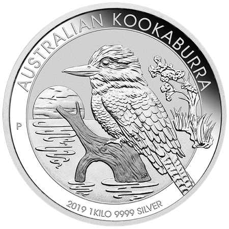 2019 Silver Kookaburra 1 KILO Coin