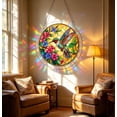 thumbnail image 6 of Acrylic Jigsaw Puzzle Suncatcher-Galactic Colorful Birds, Stained Glass Window Hanging, Home Decor Creative Mom Gifts, Birthday Gifts for Women,Wife, Sisters, Aunt, Besties 7.4in, 6 of 7