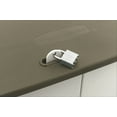 thumbnail image 2 of Rubbermaid Outdoor Split-Lid Storage Shed, 18 cu. ft., Olive/Sandstone (FG375301OLVSS0), 2 of 6