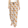thumbnail image 2 of Lsque Playful Squirrel Autumn Print Women's Pajama Pants, Lounge Pant - Comfortable Home Wear,Elastic Waistband, Stylish Design-XX-Large, 2 of 9