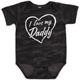 thumbnail image 3 of Inktastic I Love My Daddy in White Chalk Heart Boys or Girls Baby Bodysuit, 3 of 5