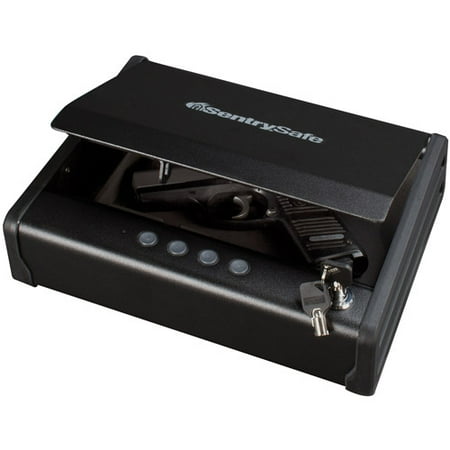 SentrySafe Quick Access Pistol Safe, Black