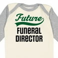 thumbnail image 4 of Inktastic Future Funeral Director Boys Long Sleeve Baby Bodysuit, 4 of 5