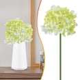 thumbnail image 2 of Artificial Hydrangea Flower Silk Hydrangea Bouquet Long Stem Flowers Arrangement Faux Hydrangeas for Home Office Decor Wedding Centerpieces, 2 of 8
