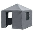 thumbnail image 1 of Sojag Winter Cover 12 x 12 x 11 ft Grey Winter Cover Plus For Gazebos, Gazebo Accessory, 1 of 9